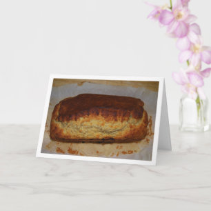 Cartão Banana Cake Loaf