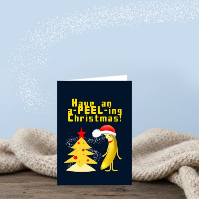 Cartão banana de Natal (Criador carregado)