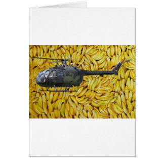CARTÃO BANANA HELICOPTER