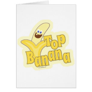 Cartão Banana superior