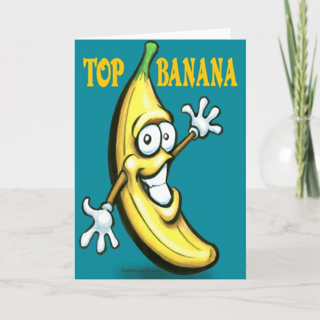 Cartão Banana Superior (Frente)