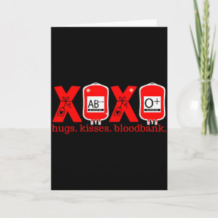 Cartão Banco de Sangue Dia dos Namorados Laboratório Médi