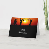 Banda Jazz Silhouette Orange Sunset Simpatia