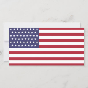 Cartão Bandeira 51 Star dos Estados Unidos da América (EU
