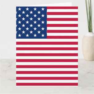 Cartão Bandeira americana Flag Pride Design- 76353