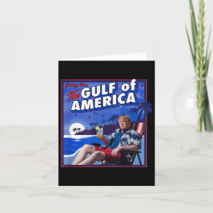 Cartão Bandeira Americana G.2025 Do Golfo De Eua