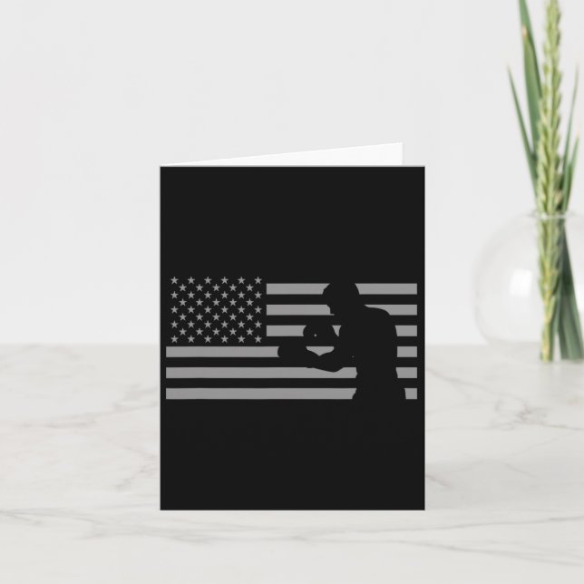 Cartão Bandeira Americana T Shirts - Boxing (Frente)