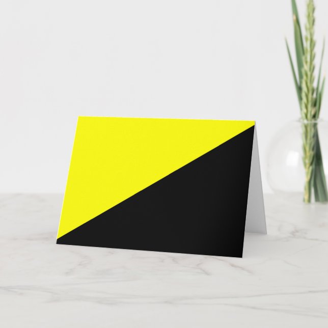 Cartão Bandeira Anarcho-Capitalista (Frente)