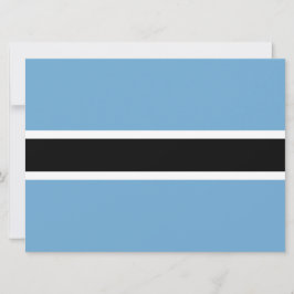 Cartão Bandeira Botsuana (Botsuana)