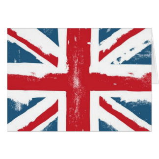 Cartão Bandeira britânica