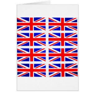 CARTÃO BANDEIRA BRITÂNICA