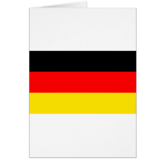 Cartão Bandeira da Alemanha