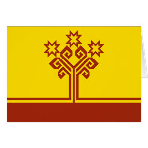 Cartão Bandeira da Chuváchia