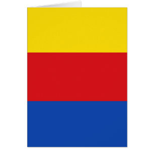 Cartão Bandeira da Holanda do Norte