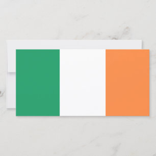 Cartão Bandeira da Irlanda (República da Irlanda) (ROI) (