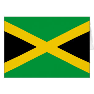 Cartão Bandeira da Jamaica