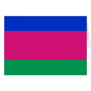 Cartão Bandeira da República do Kuban