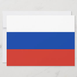 Cartão Bandeira da Rússia (Rússia)