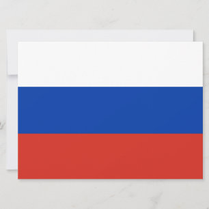 Cartão Bandeira da Rússia (Rússia)