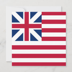 Cartão Bandeira da União Grã dos Estados Unidos
