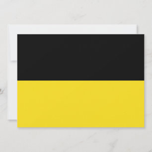 Cartão Bandeira de Baden Württemberg (Estado alemão)