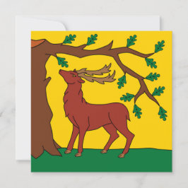 Cartão Bandeira de Berkshire (Reino Unido)