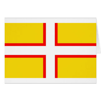Cartão Bandeira de Dorset