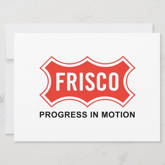 Cartão Bandeira de Frisco (Cidade do Texas) (Frente)