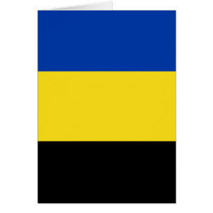 Cartão Bandeira de Gelderland