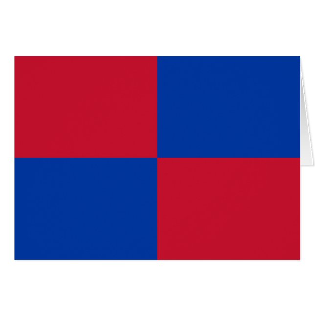 Cartão Bandeira de Harenkarspel (Frente Horizontal)