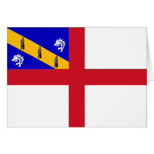 Cartão Bandeira de Herm