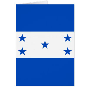 Cartão Bandeira de Honduras