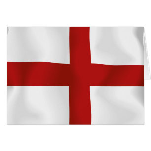 Cartão Bandeira de Inglaterra