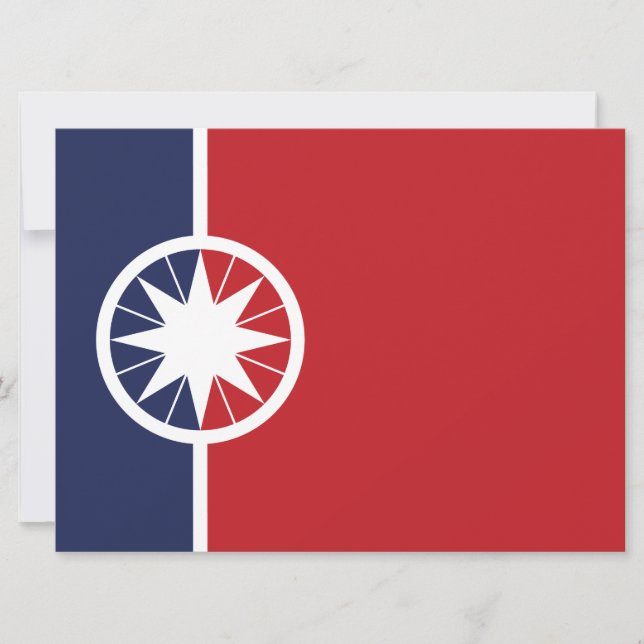 Cartão Bandeira de Norman (Oklahoma) (Frente)