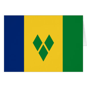 Cartão Bandeira de São Vicente