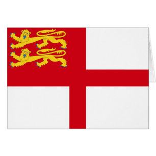 Cartão Bandeira de Sark