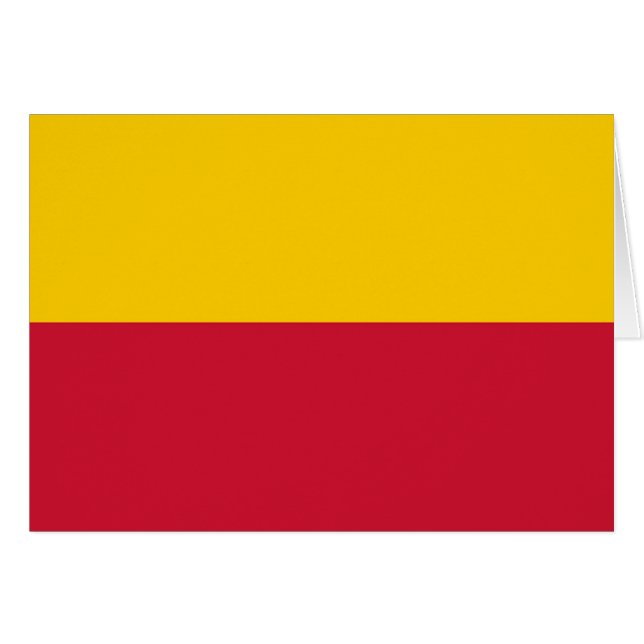 Cartão Bandeira de Schagen (Frente Horizontal)