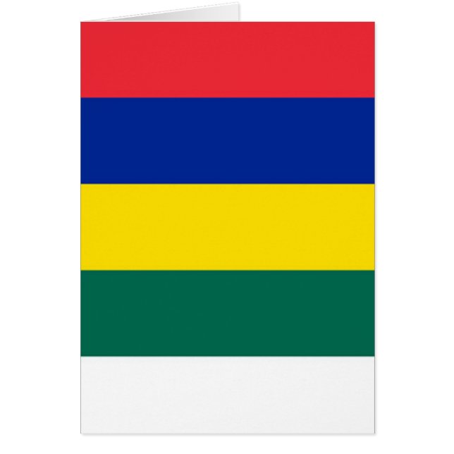 Cartão Bandeira de Terscheling (Frente)