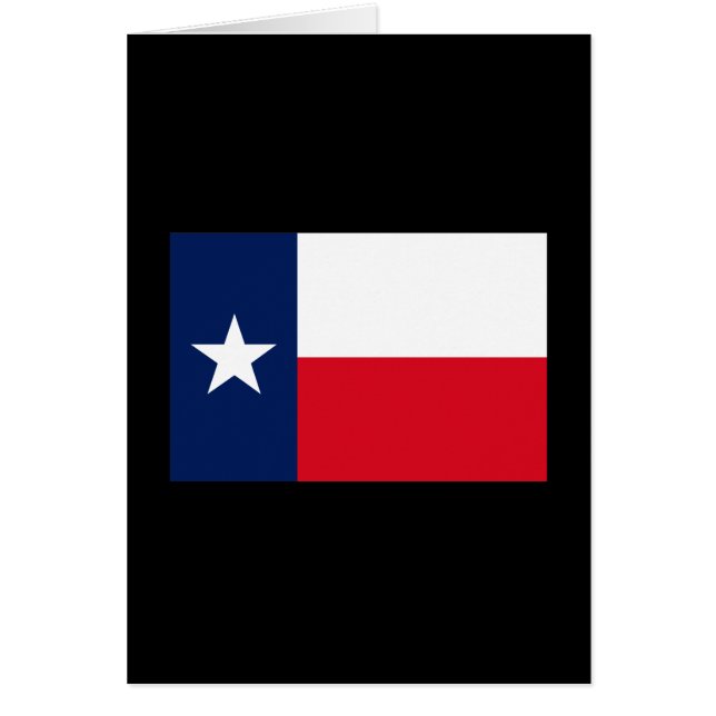 CARTÃO BANDEIRA DE TEXAS (Frente)