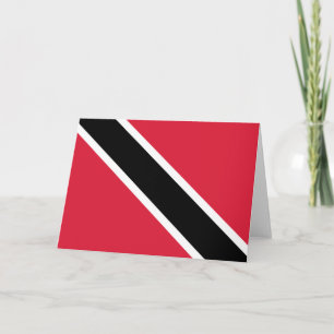 Cartão Bandeira de Trinidad e Tobago