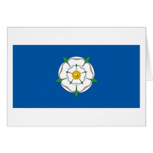 Cartão Bandeira de Yorkshire