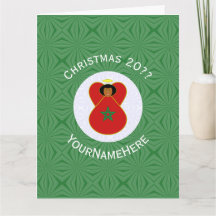 Bandeira do Anjo do Natal Marroquino Personalizada