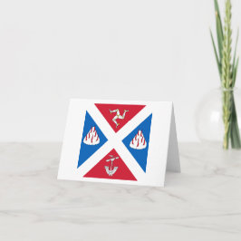 Cartão Bandeira do Excelente Bernera