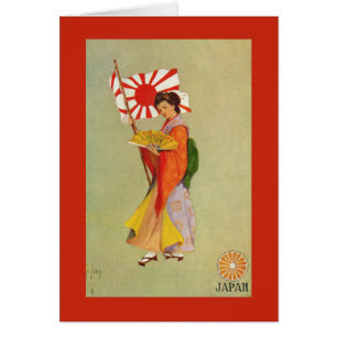 Cartão Bandeira do exército de japonês imperial