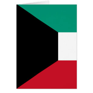 Cartão Bandeira do Kuwait