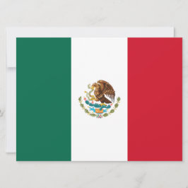 Cartão Bandeira do México (México)