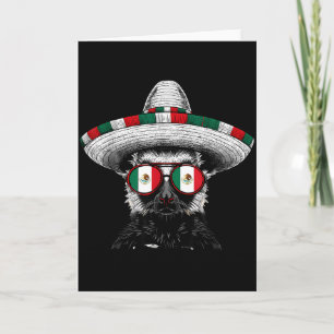 Cartão bandeira do México orgulho mexicano raízes mexican