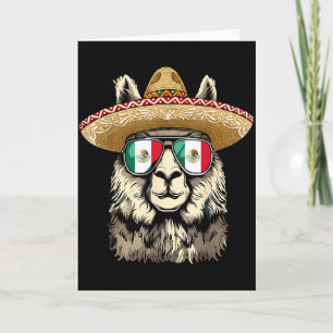 Cartão bandeira do méxico orgulho mexicano raízes mexican
