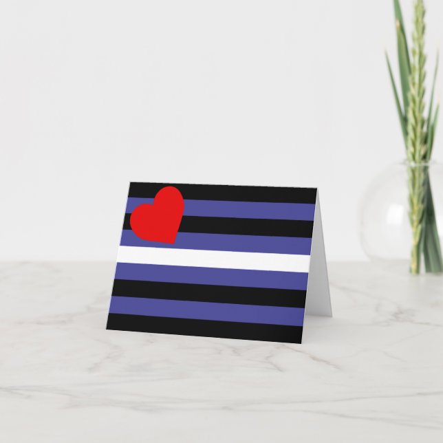Cartão Bandeira do Orgulho de Couro (Frente)