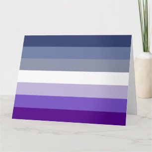 Cartão Bandeira do Orgulho Lésbico Butch
